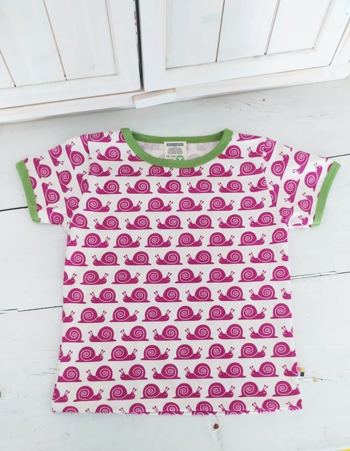 Camiseta caracoles de L+P