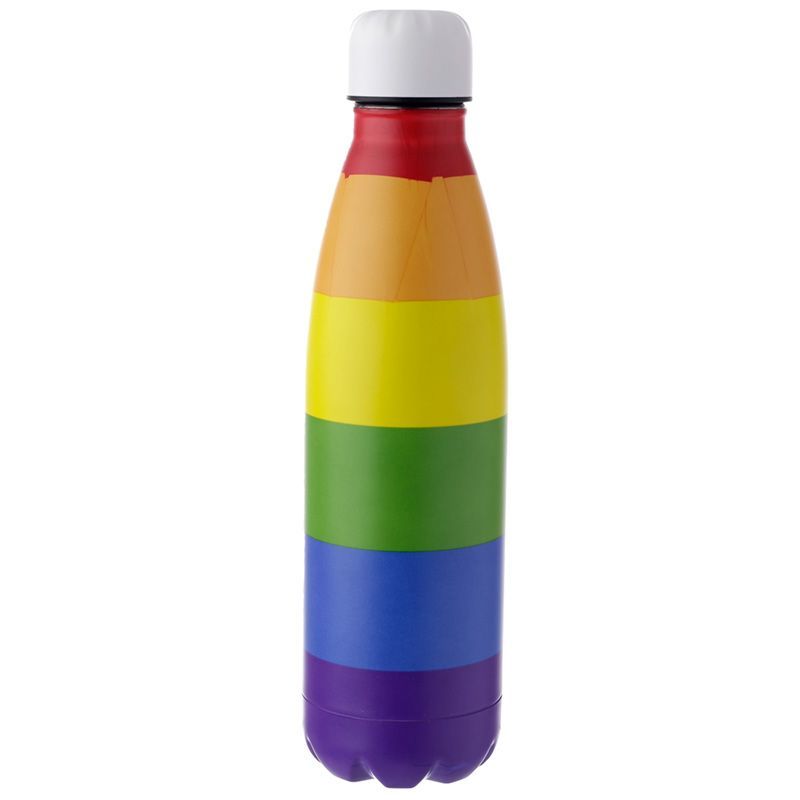 Botella Acero inox Arcoíris 500ml