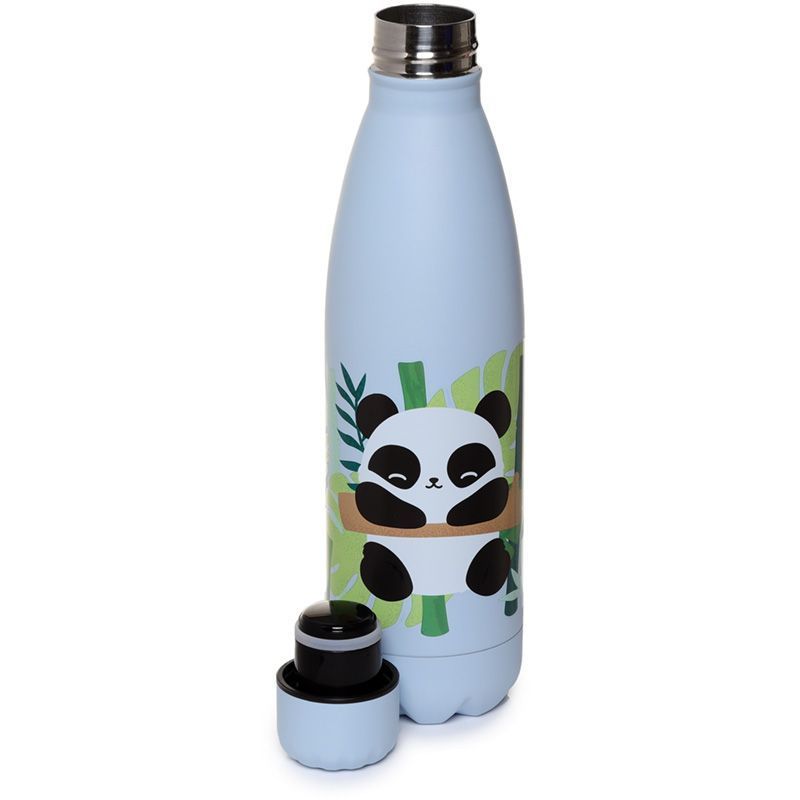 Botella acero inox Panda 500ml - Imagen 2