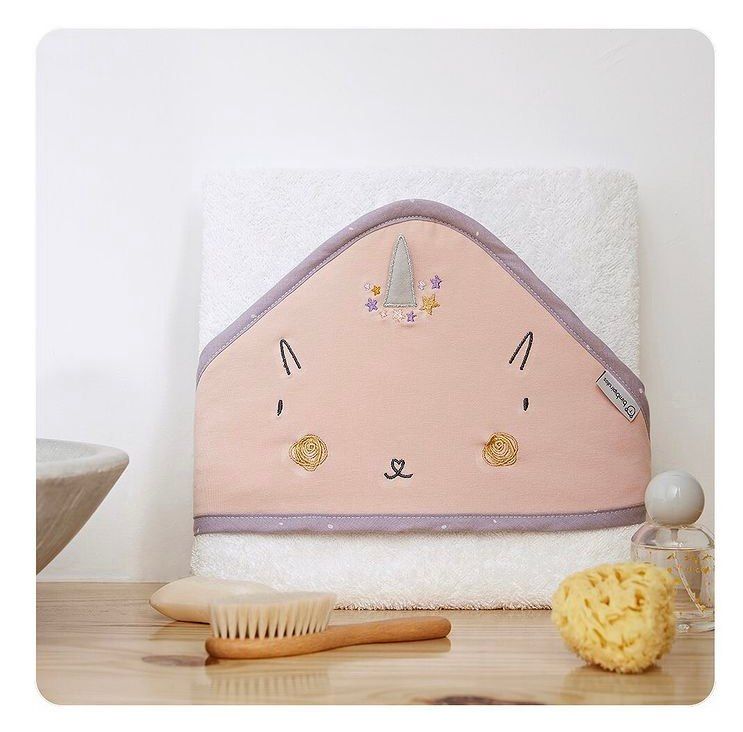 Maxicapa de baño Unicornio Bimbicasual