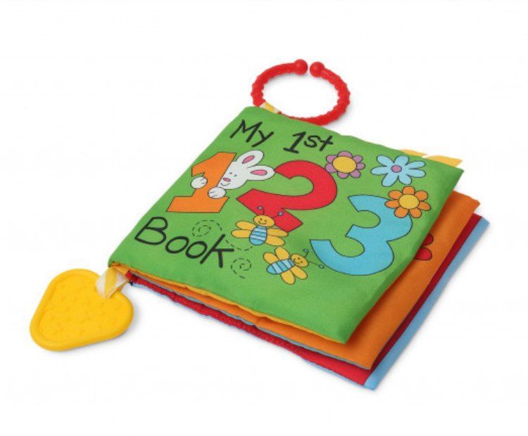 Libro textil infantil números Kiokids - Imagen 3