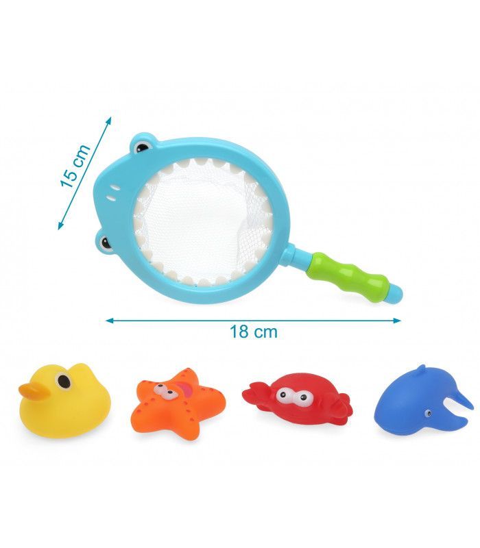 Juego para el baño pesca de animalitos Kiokids - Imagen 4