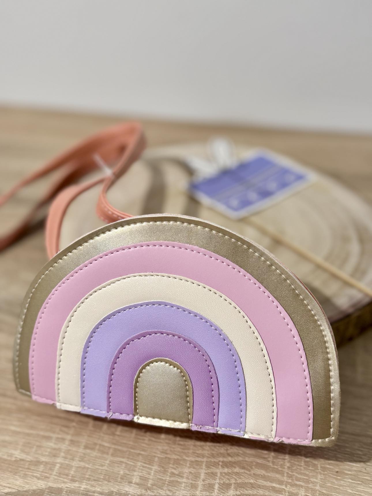 Bolso con asa en forma de Arcoíris de Inca