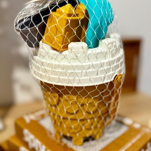 Cubo de playa castillos Kiokids