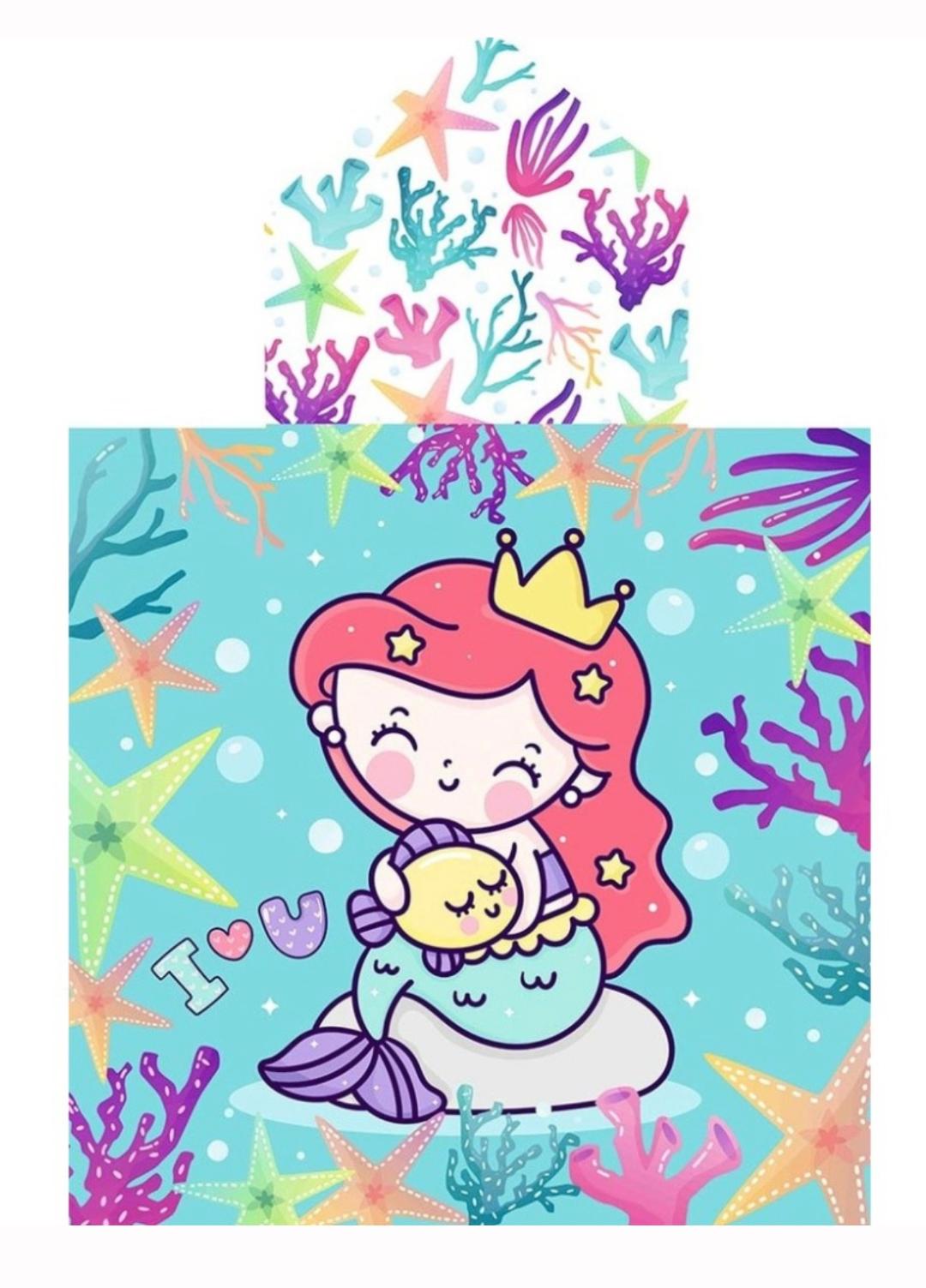 Poncho algodón Sirena - Imagen 4