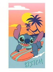 Toalla playa Stitch microfibra