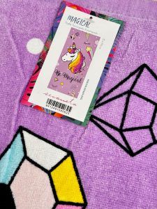 Toalla terciopelo Magical Unicornio