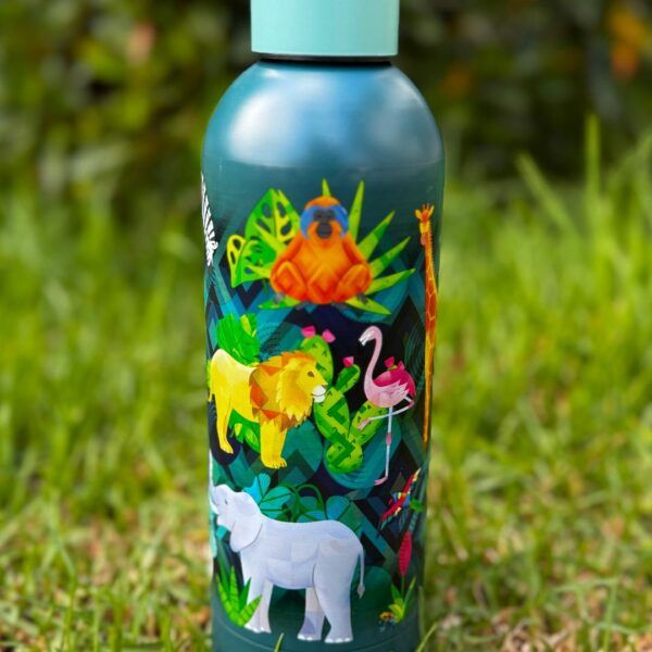 Botella térmica de acero inoxidable Reino Animal