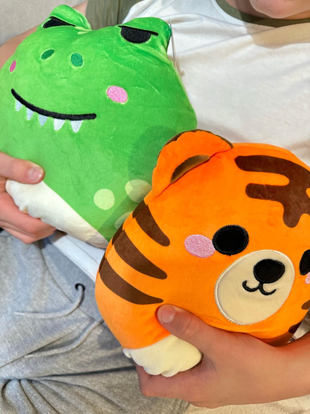 Cojín de peluche reversible Dinosaurio - Imagen 6