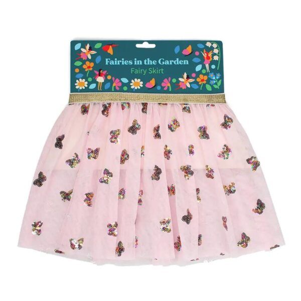 Falda tul niña mariposas