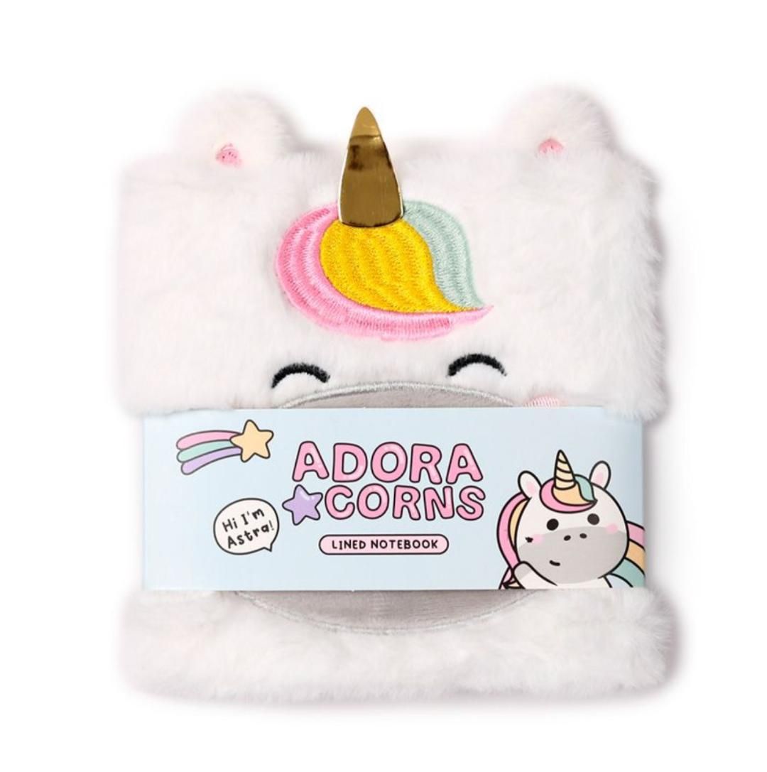 Libreta peluche Unicornio
