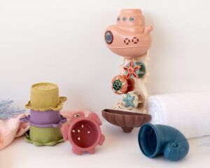Juego set de baño para bebés y niños