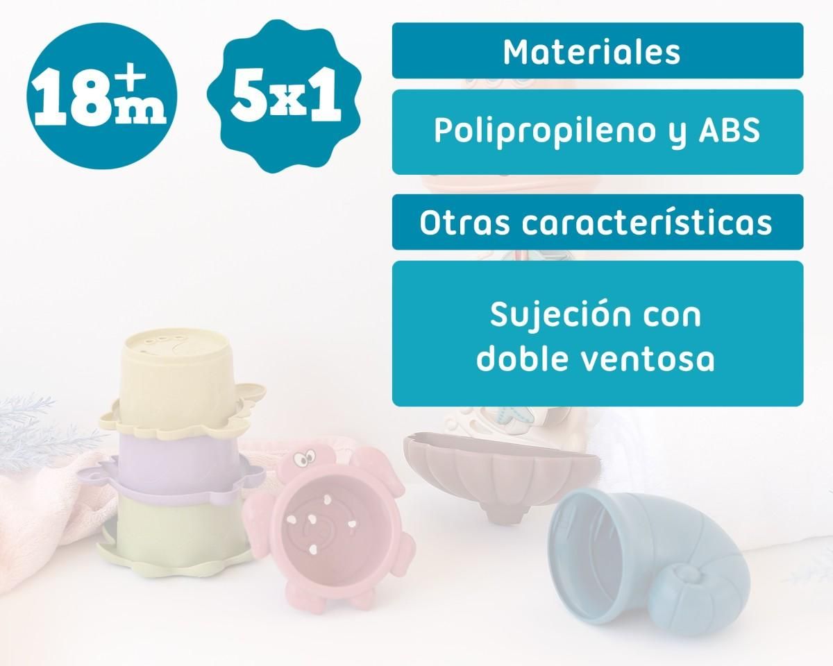 Juego set de baño para bebés y niños - Imagen 4