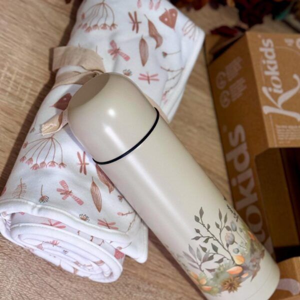 Termo para líquidos Beige Kiokids
