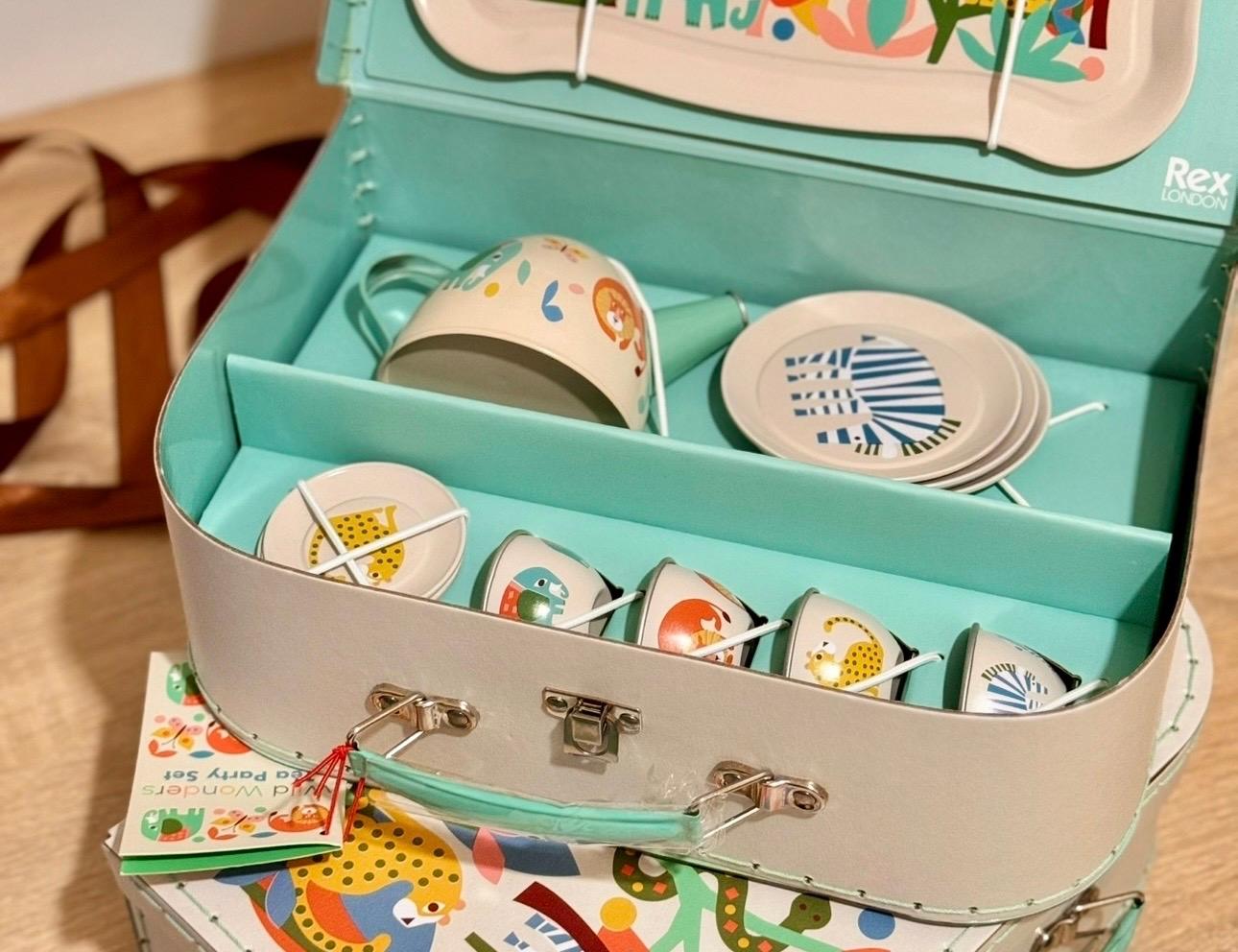 Juego de té infantil Animales Salvajes - Imagen 4