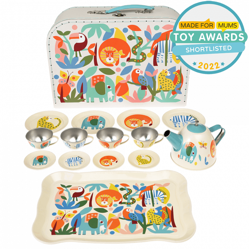 Juego de té infantil Animales Salvajes - Imagen 2
